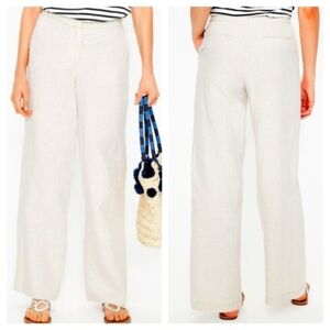 Boden Myra Wide leg linen pants size 4